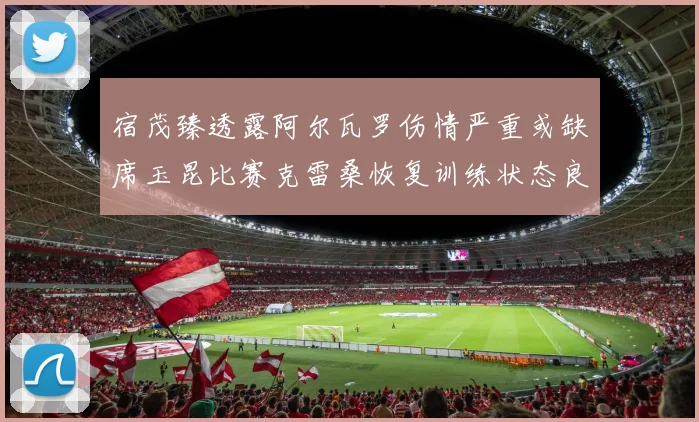 宿茂臻透露阿尔瓦罗伤情严重或缺席玉昆比赛克雷桑恢复训练状态良好